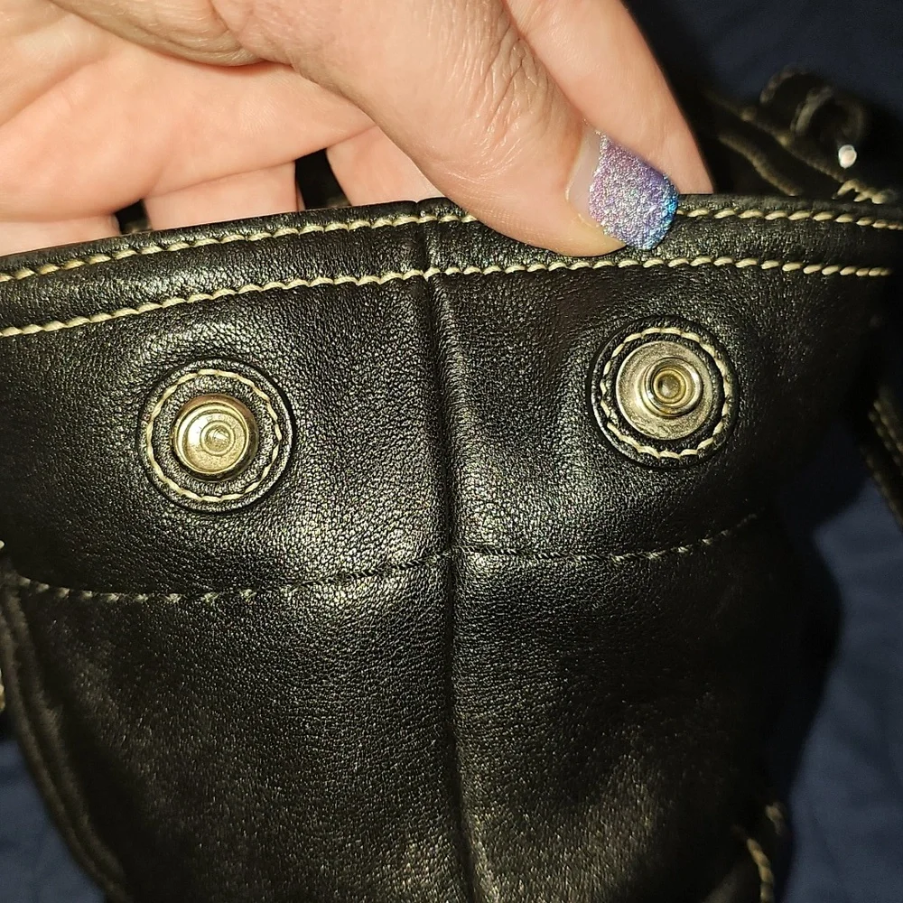 Coach Vintage Soho Black and Silver Shoulder Bag Amazing Condition With COA - Picture 3 of 8